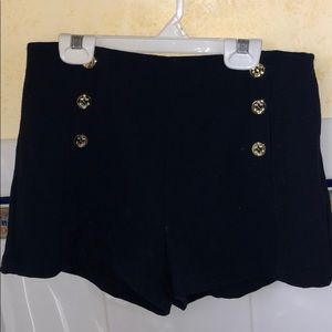 Navy blue shorts